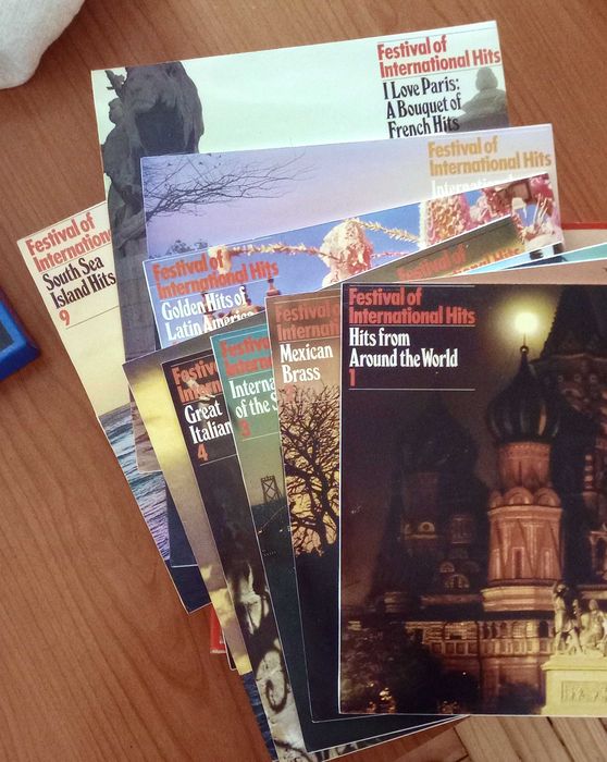 Baixa de preço! Album de 9 discos em vinil