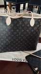 LV Louis Vuitton Neverfull  / hotstamp / inicjały