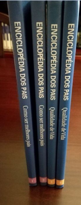 Vendo 4 livros Enciclopédia dos Pais