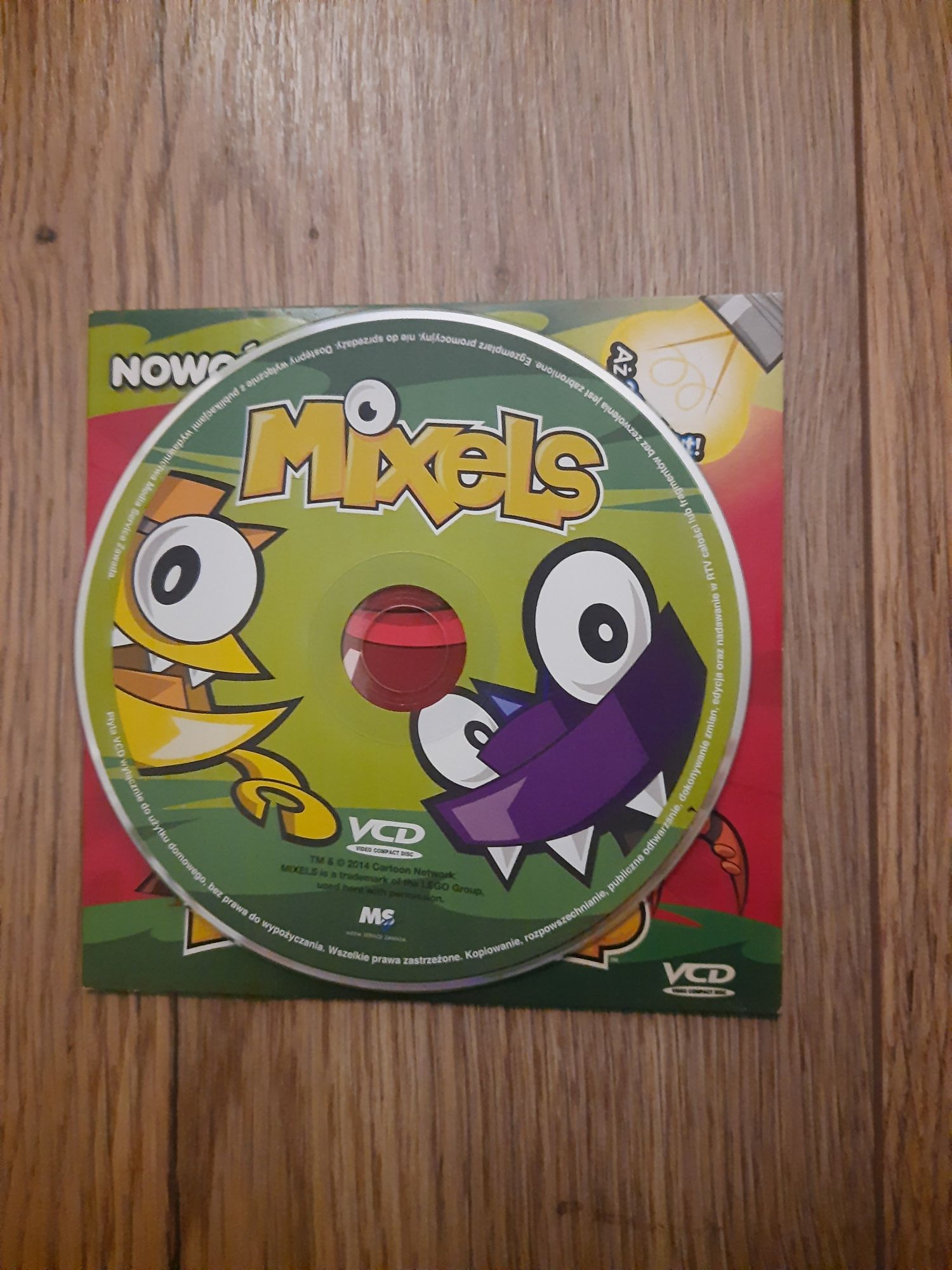 VCD z bajkami Mixels