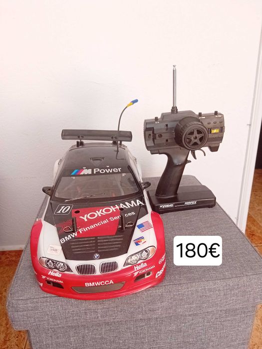 Carrinho rc kyosho fazer como novo