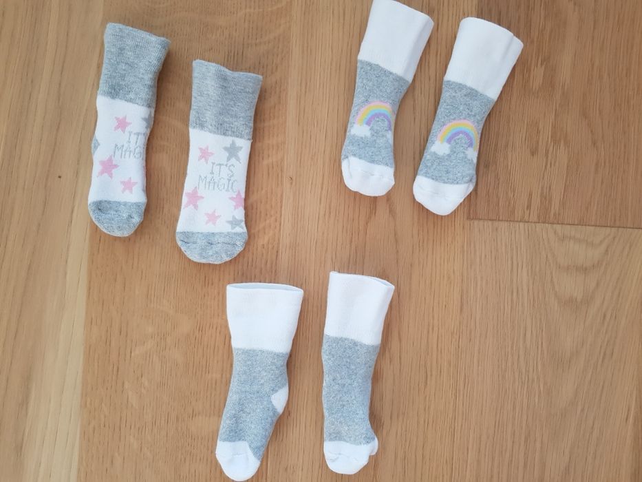 Skarpetki frotte na niemowlaka 11-14 cm