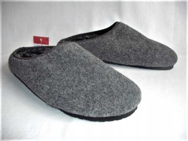 LOUNGEWEAR - kapcie męskie - ciepłe klapki - 41/26,5 cm