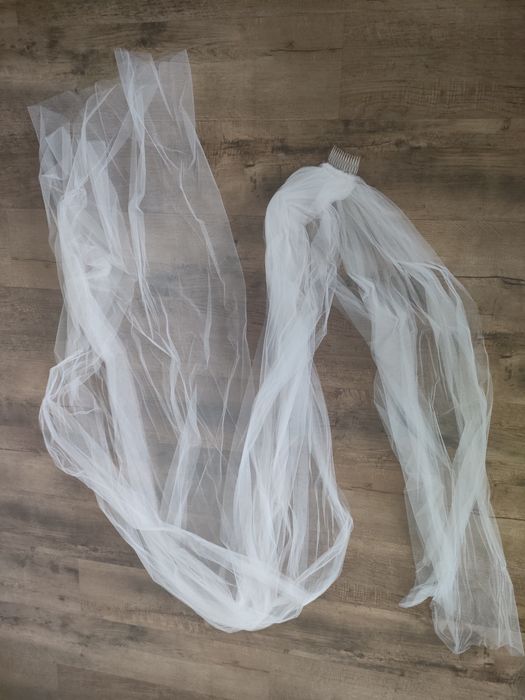 Muślinowa suknia ślubna 40