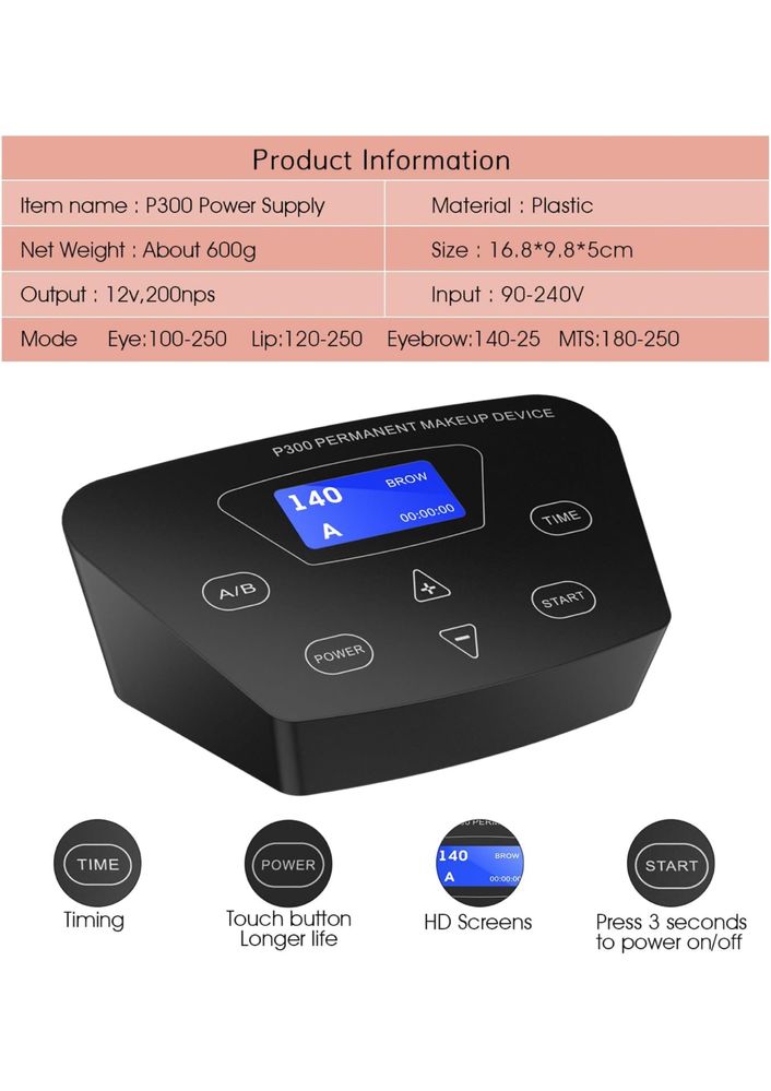 Dermografo para micropigmentação