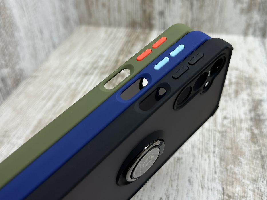 Чехол противоударный Samsung M34/ A24/ A16 Кольцо. Магнит