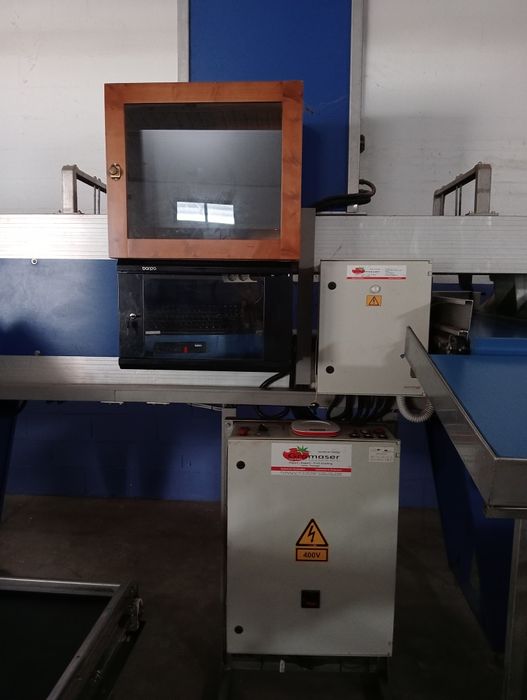 Calibrador de frutas e máquina de citrinos