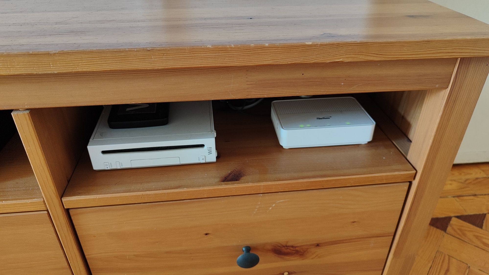 Móvel TV HEMNES castanho