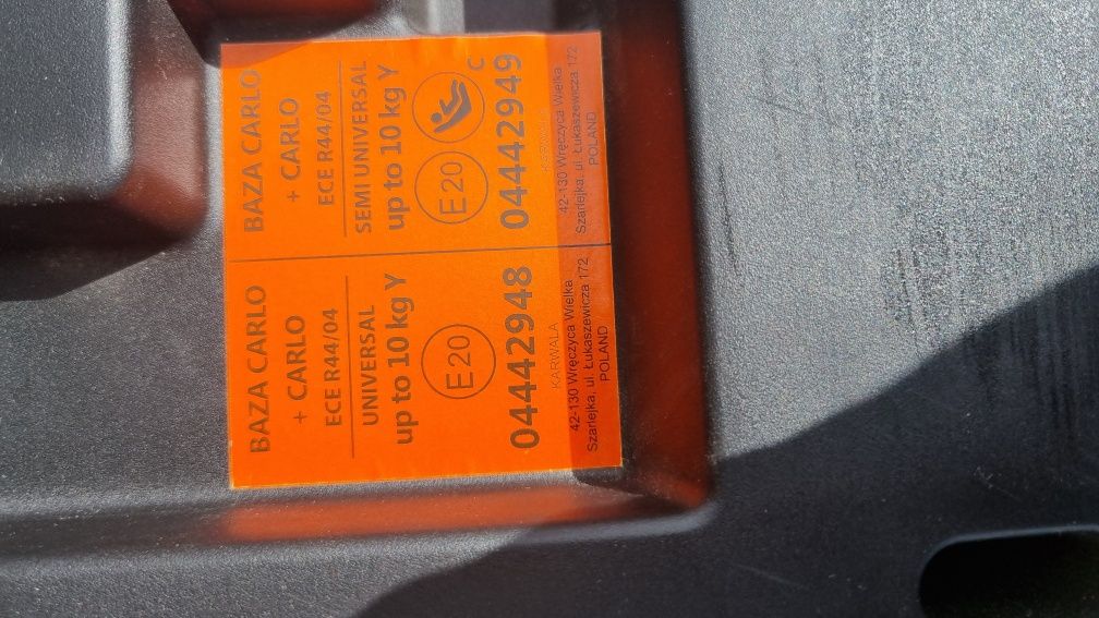 Baza ISOFIX Carlo Jet