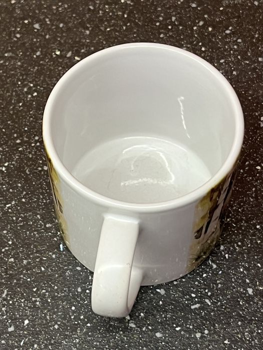 mały kubek ceramiczny z Żubrem 200 ml Puszcza Białowieska Żubr