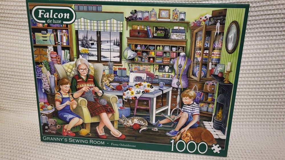 Puzzle 1000 Falcon kompletne