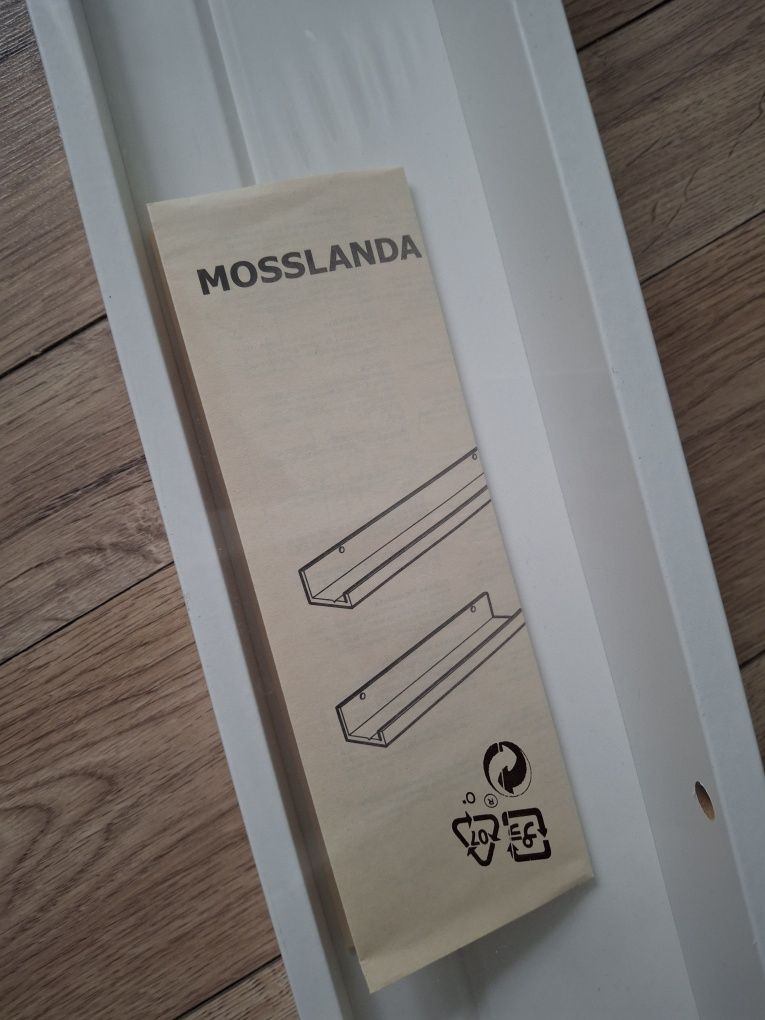 Mosslanda IKEA półka 115cm biała NOWA
