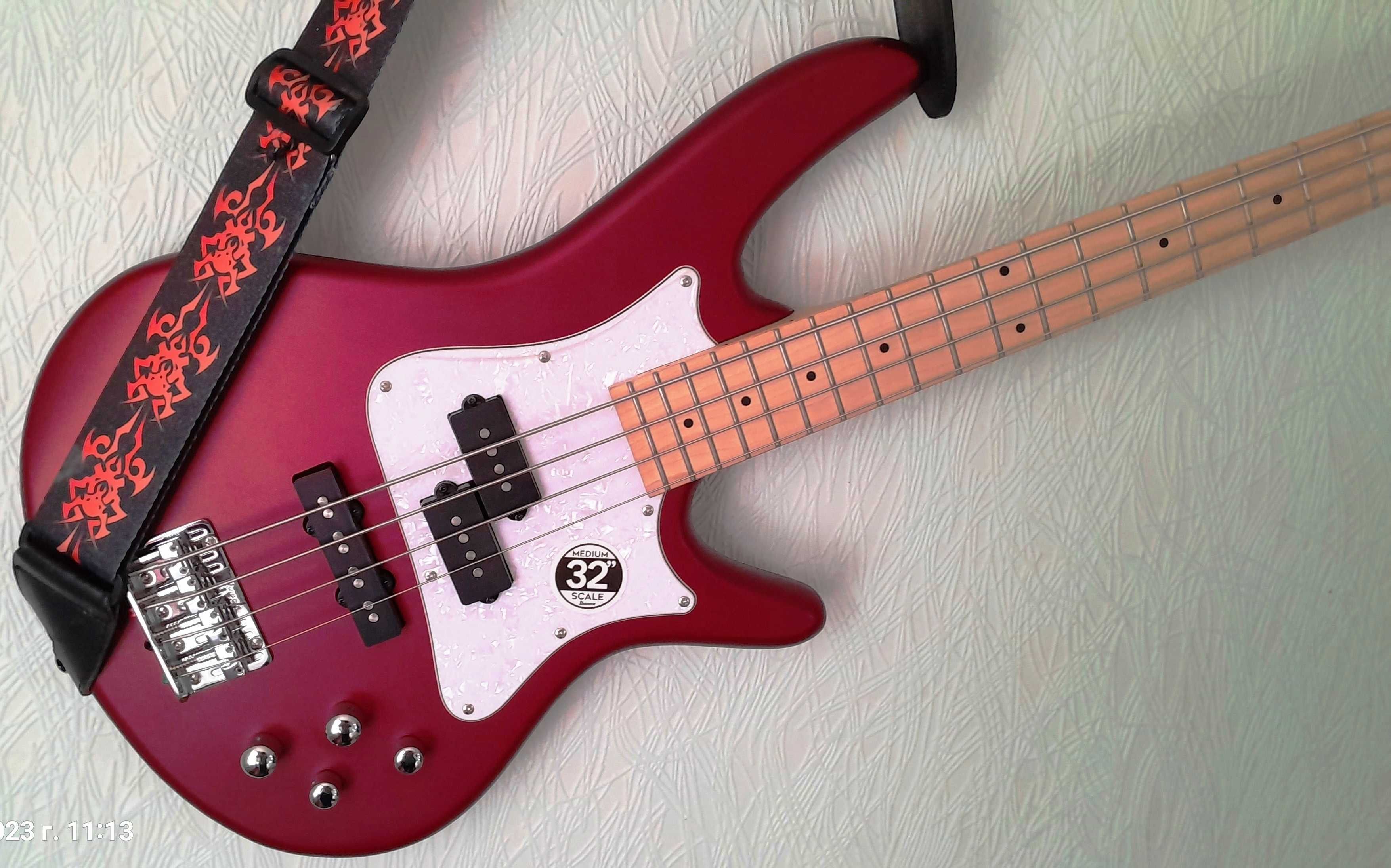 Бас гитара IBANEZ SRMD200 CAM. В полной комплектации