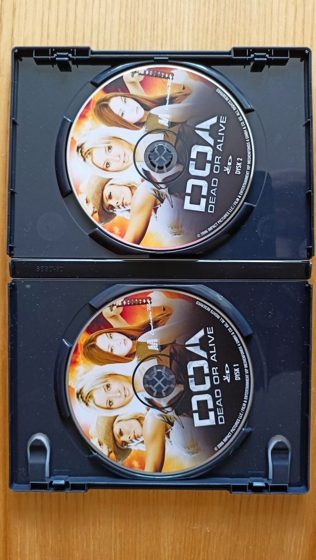 DOA Dead or Alive - film na 2 płytach DVD