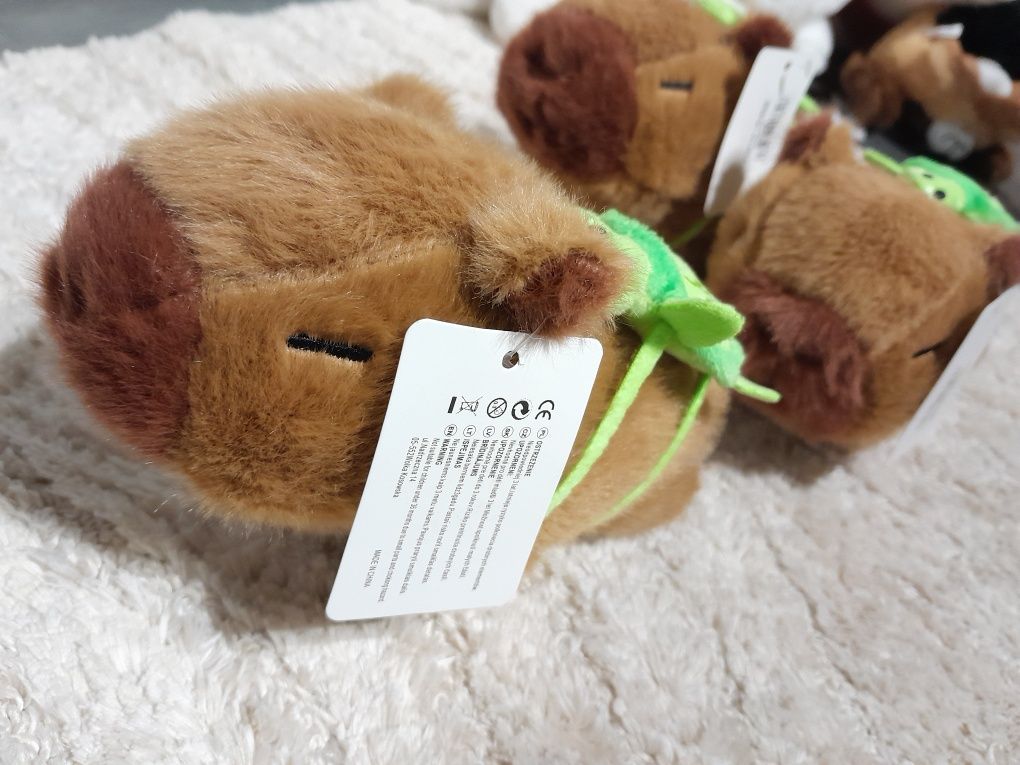 Nowa Kapibara maskotka na rękę opaska pluszak