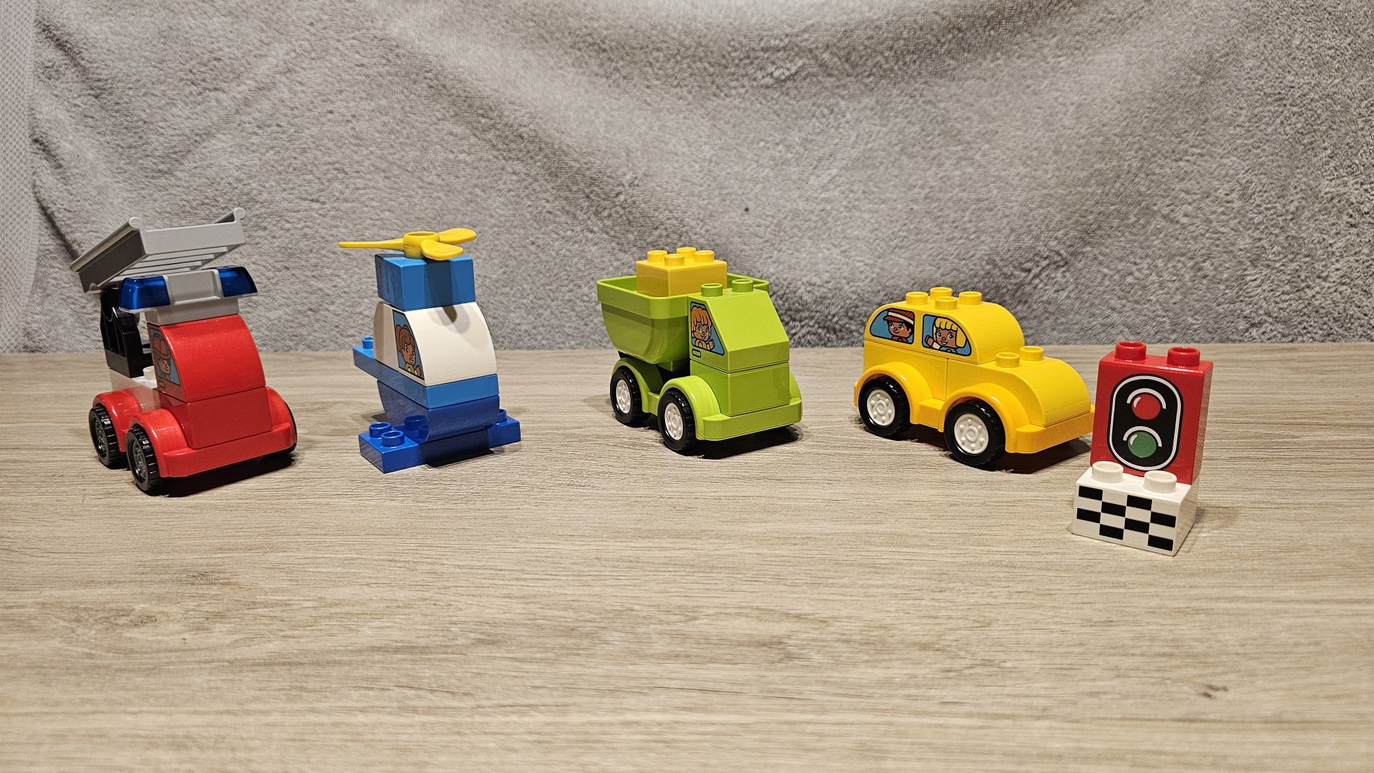 LEGO Duplo 10886 Moje pierwsze samochodziki + 10918 Dźwig
