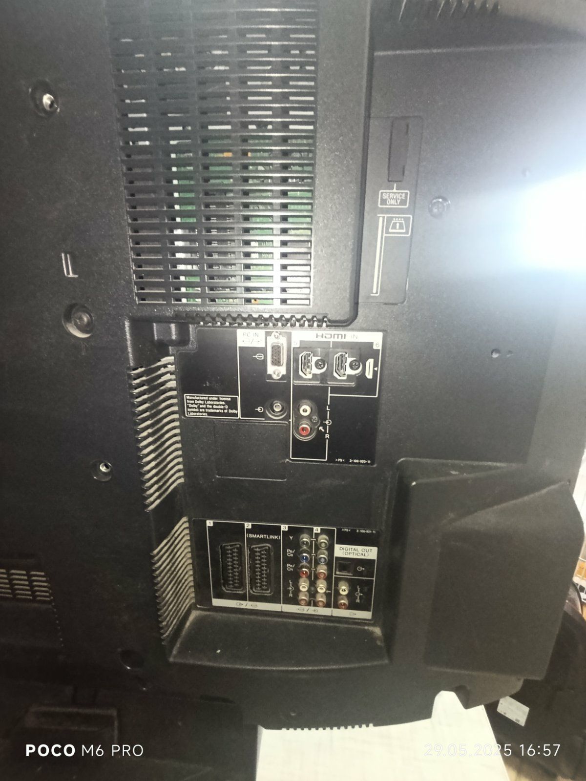 Тревизор Sony  LCD KDL-40W3000 под восстановление