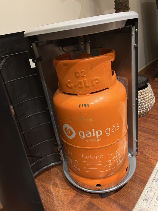 Aquecedor hotspot com garrafa gas cheia