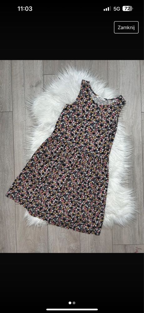 Sukienka nowa dla dziewczynki H&M r.158