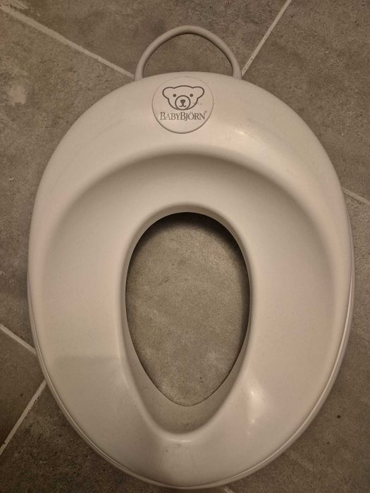 BabyBjorn, Nakładka na deskę sedesową, Biały/Szary