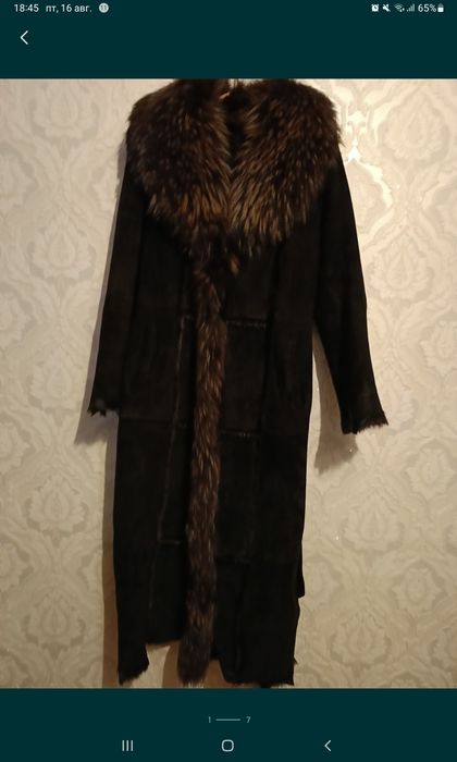 Дублёнка женская натуральная 48-50размер