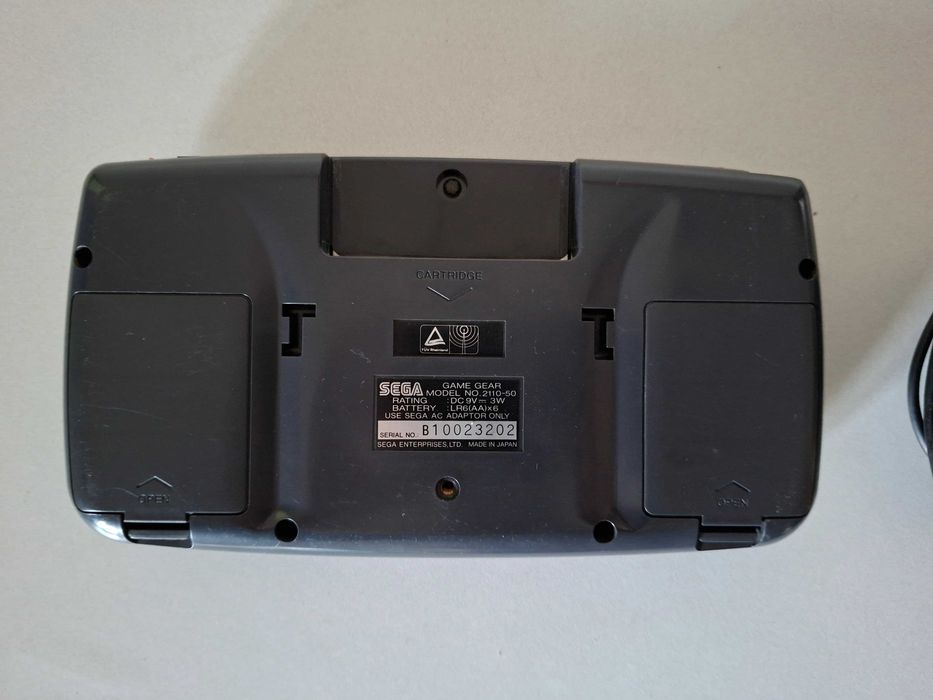 Consola Portátil Sega Game Gear + Transformador + Sonic 2 *Ler Descri*