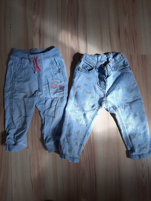 Zestaw ubranek dla dziewczynki rozmiar 80