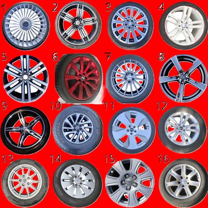 Alufelgi, Felgi z Oponami, Koła - wiele modeli, duży wybór!