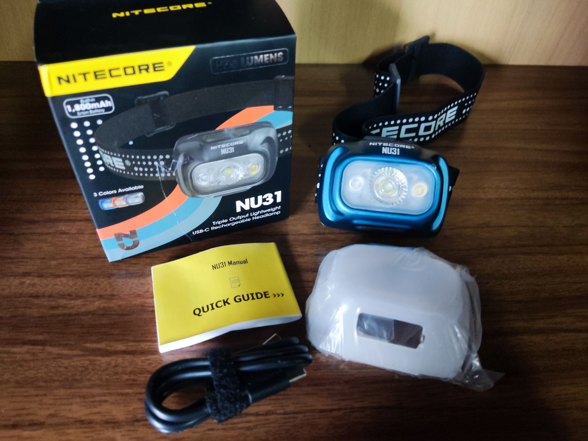 Фонари  Nitecore HC33, HC35, HC65UHE