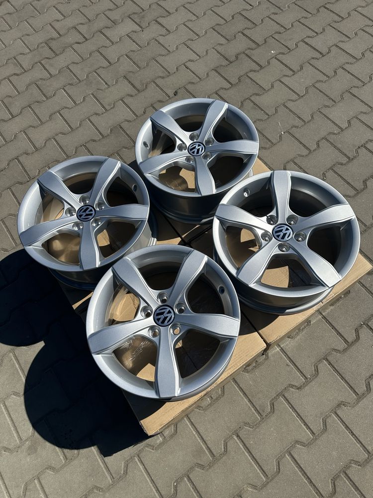 5x100 et29 6j x 15" vw golf polo t-cross nowe komplet
