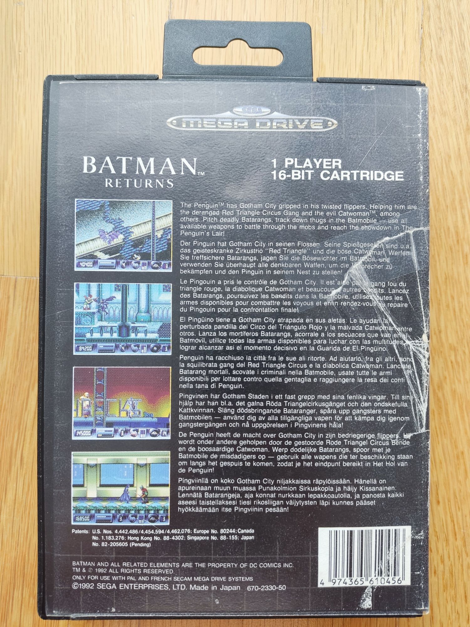 Sega Mega Drive 2 + Batman Returns