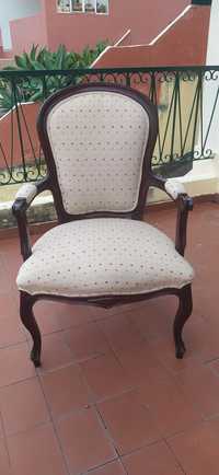Cadeira bergere Luis XV