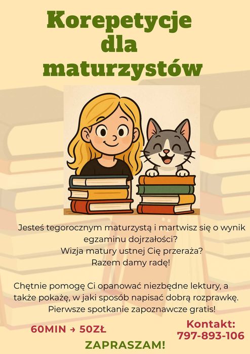 Korepetycje z języka polskiego dla maturzystów