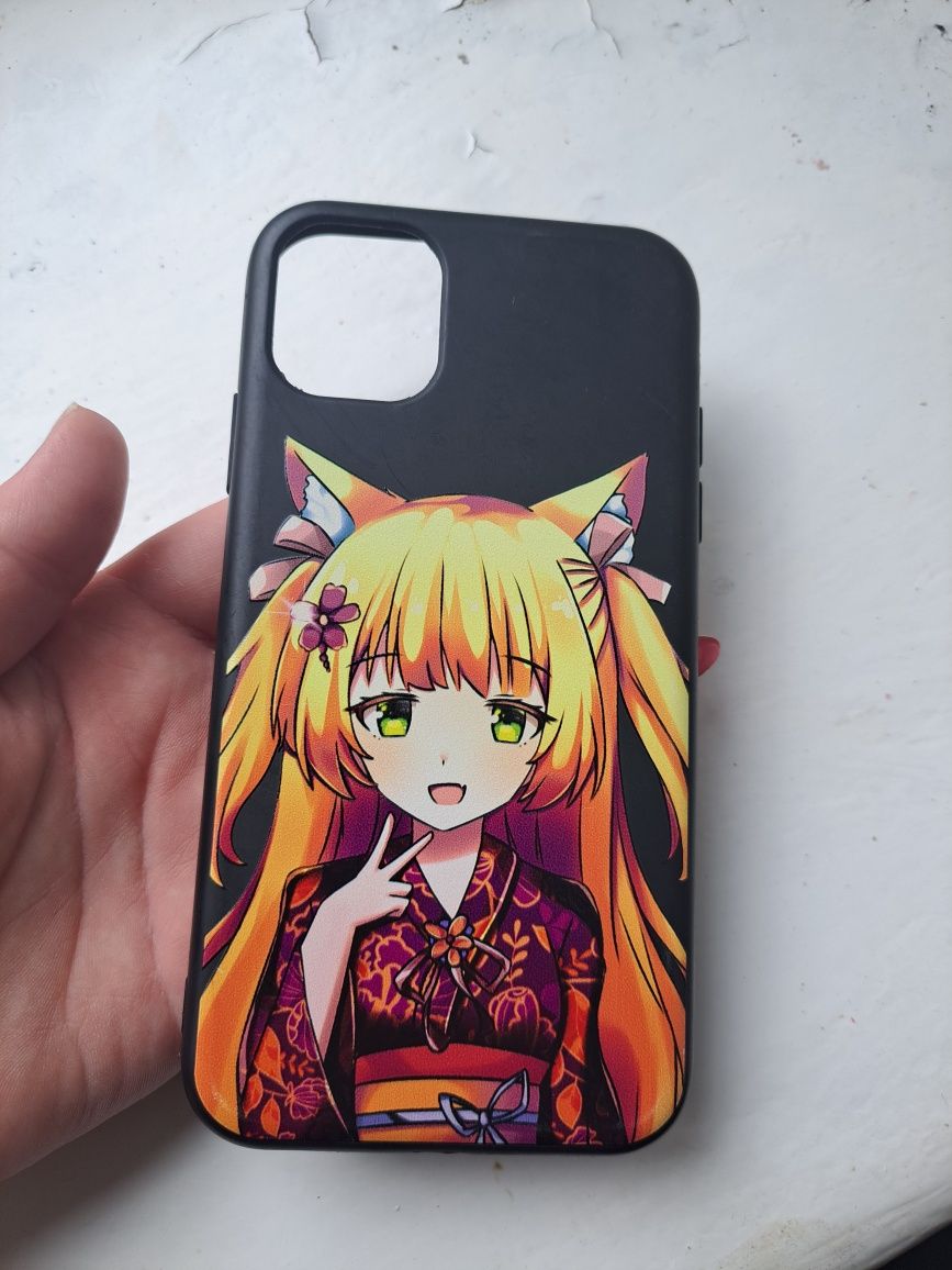 Чехол для Iphone 11/12 Аниме девочка