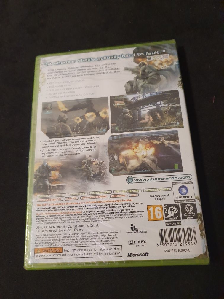 Gra gry xbox 360 one Tom Clancy's Ghost Recon 2 Advanced Warfighter