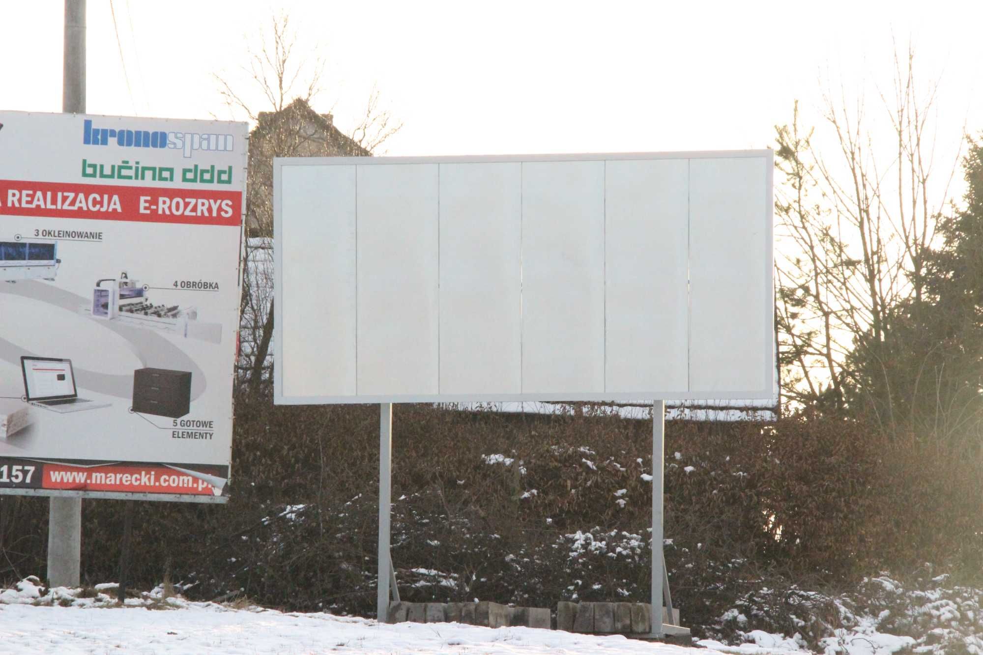 MIEJSCE pod reklamę BILLBOARD 12m2 Droga nr 52 Kraków-Bielsko Biała