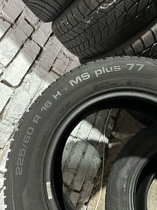 225/60 R16 Uniroyal MS plus 77 /2шт./зима/Portugal/
