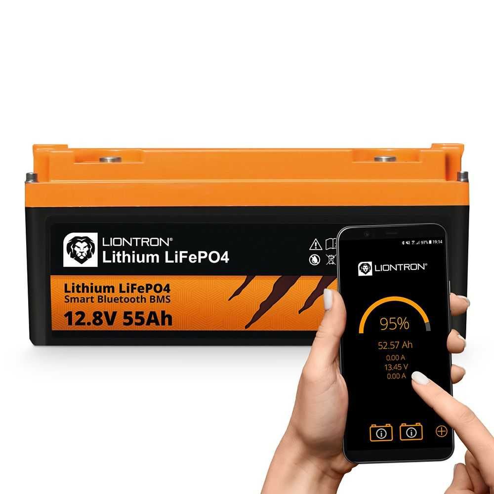 Liontron LiFePO4 12,8V 55Ah LX Smart BMS mit Bluetooth