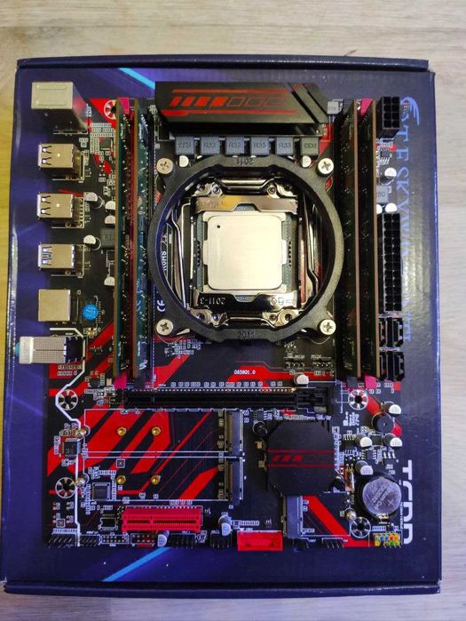 КомплектX99 +2640v4 10 ядер/20 потоків+ 16 ГБ 2011-v3  4 канали ОЗП!