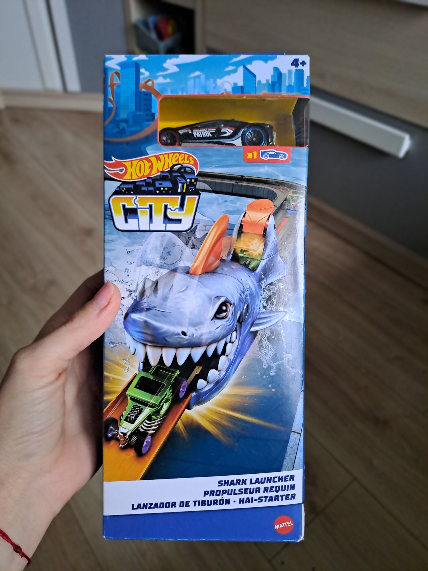 Nowa wyrzutnia hot wheels rekin