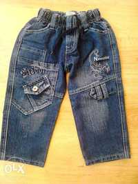 Spodnie - jeans rozmiar 92/98 grube