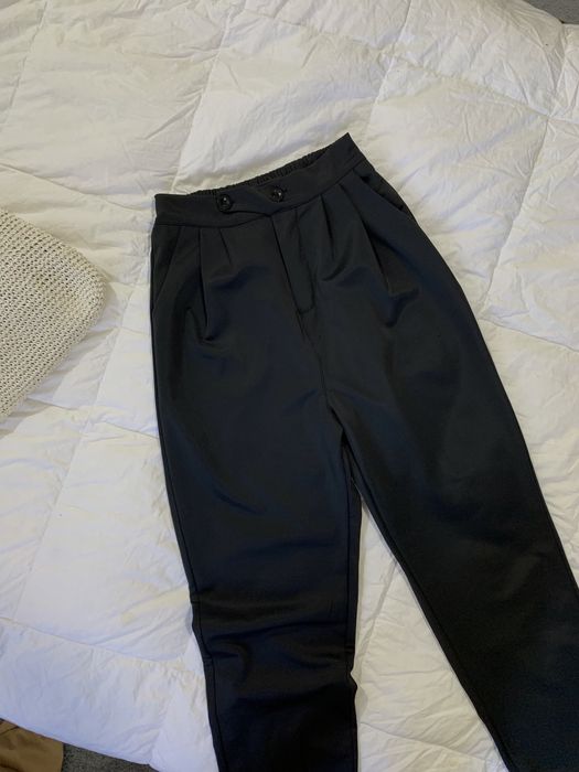 Тонкі комфортні офісні/шкільні брюки штани вільного крою