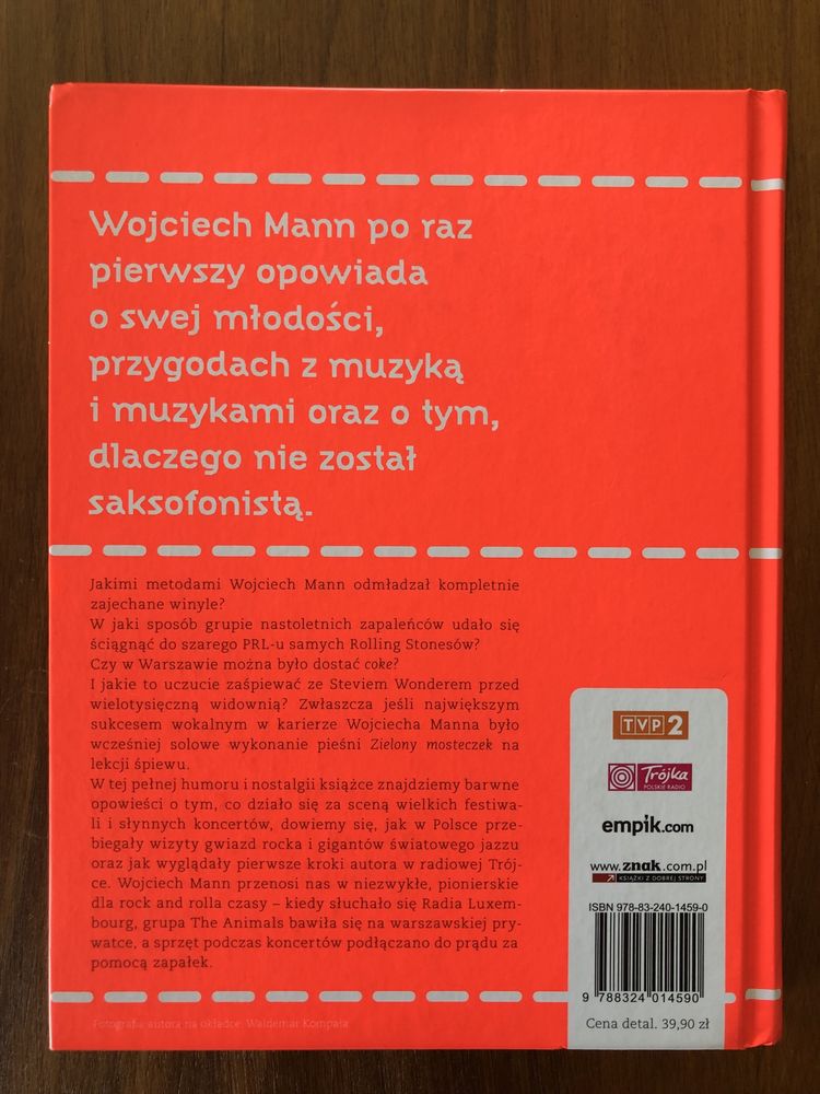 RockMann, czyli jak nie zostałem saksofonistą. Wojciech Mann