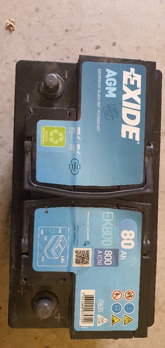 Акумуляторна батарея EXIDE ek800