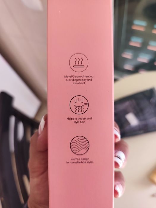 Escova de cabelo elétrica