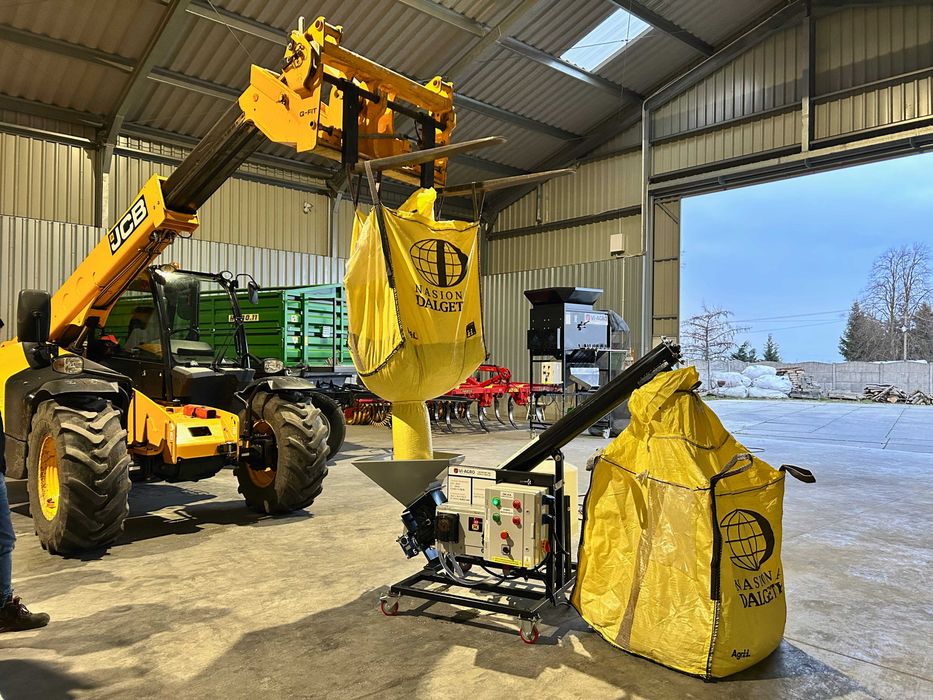 Zaprawiarka do zbóż i strączkowych Big Bag 3t/h Proszkowo Malowana