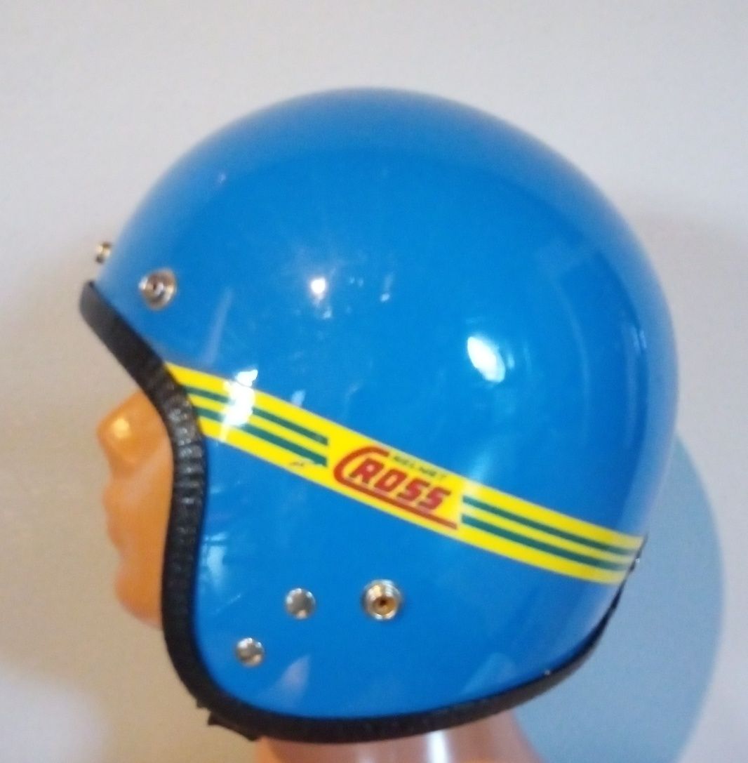 Kask orzeszek PRL stary vintage Helmet duzy rozmiar