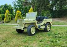 Auto elektryczne - Jeep Willys - 4x4 - trzyosobowe
