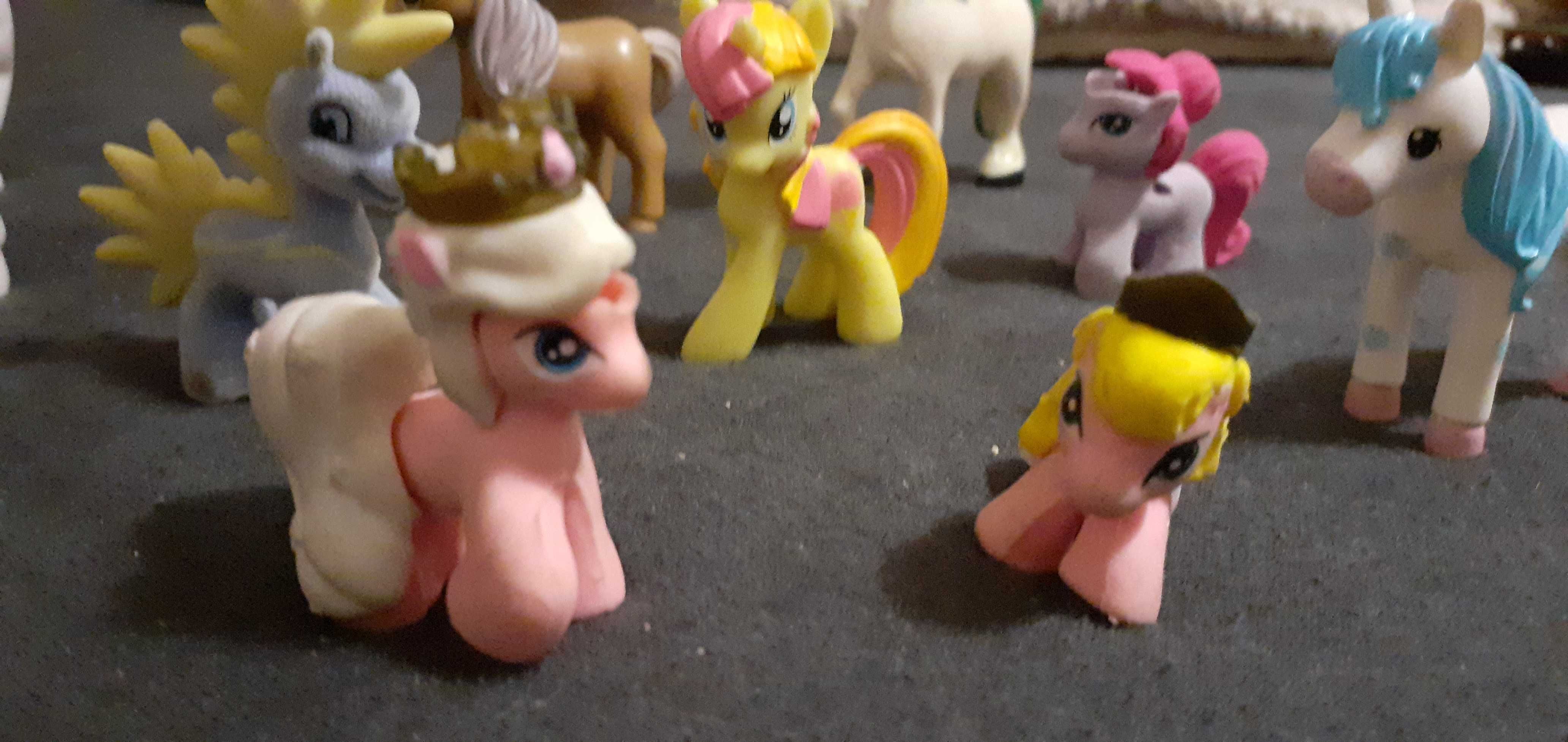 Zestaw 10 figurek koni My Little Pony, Baby Born Colection Chiqui inne