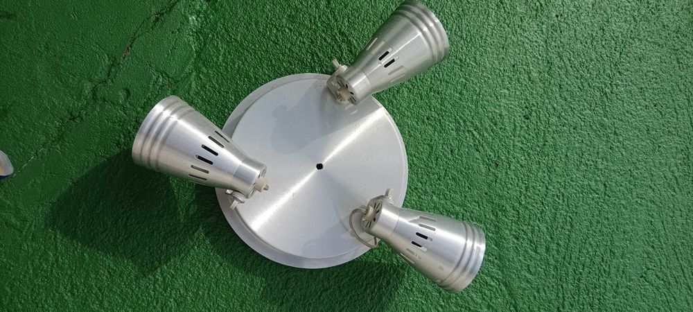 candeeiro teto 3 lampadas